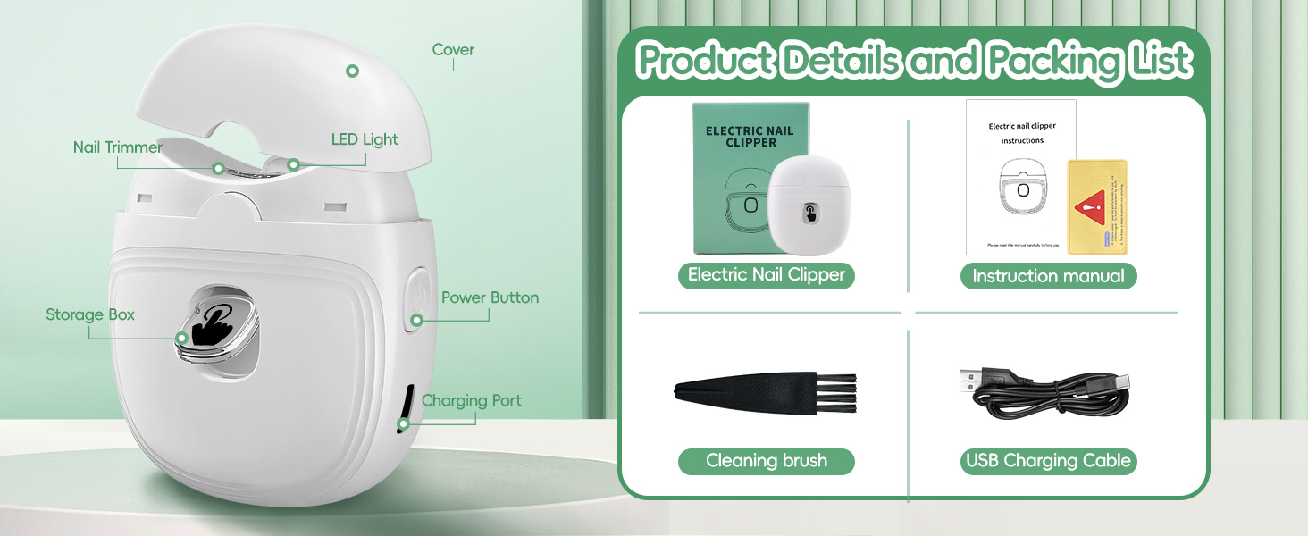 electric nail clippers for seniors