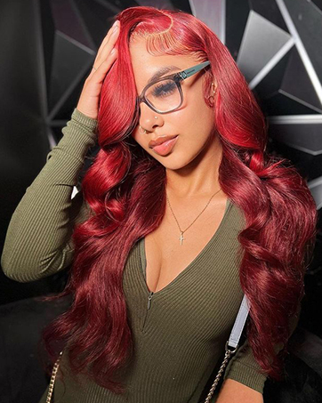 body wave lace front wigs human hair pre plucked