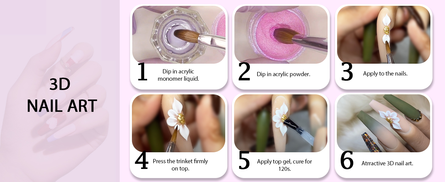 acrylic nail brush