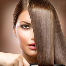 straighten hair 