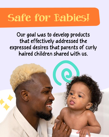 curly baby shampoo condish body wash lotion curls kinky coily hair extra gentle
