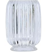 DASITON Makeup Brush holder Organizer,Crystal Cosmetic Makeup Brush Glass Brushes Storage Holder,...