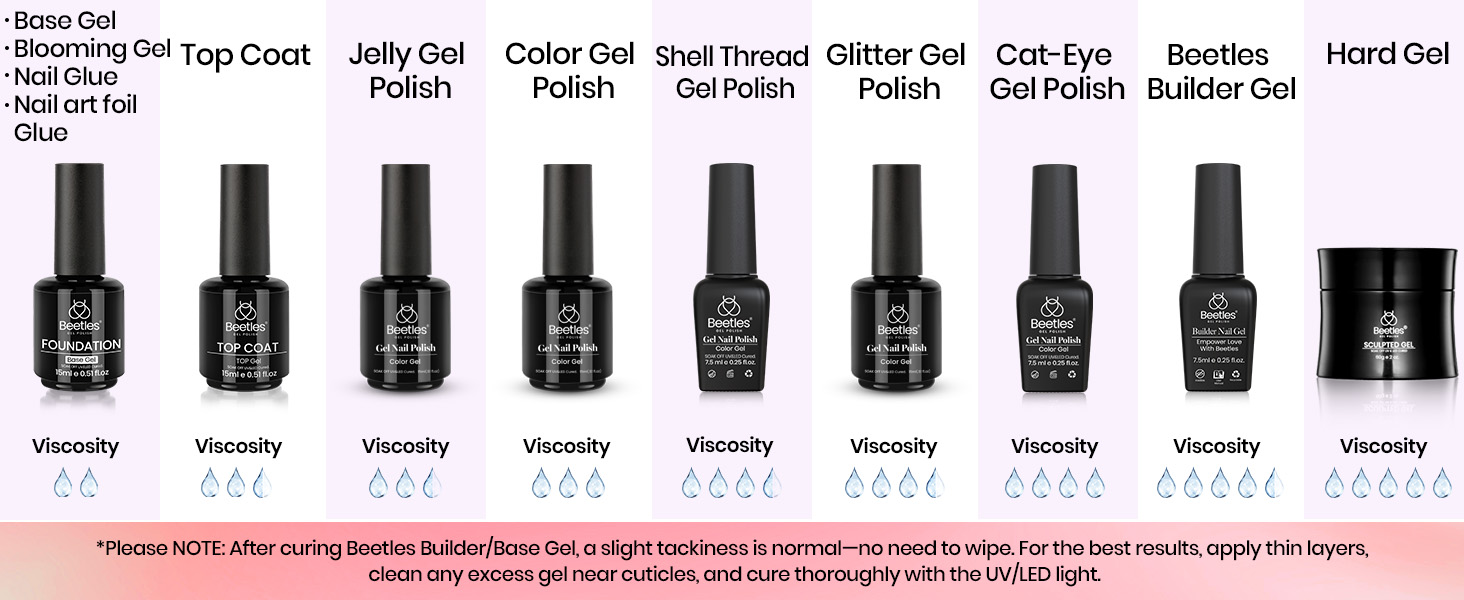 Beetles Gel Nail Polish Set