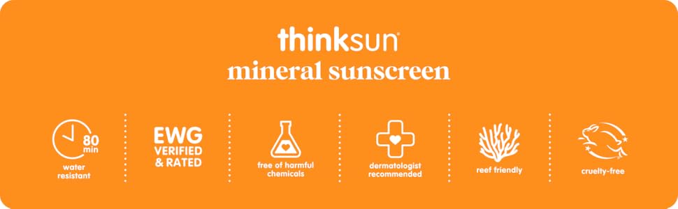100% Mineral Sunscreen