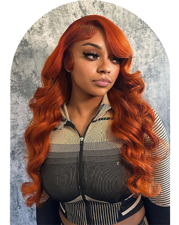 body wave lace front wigs