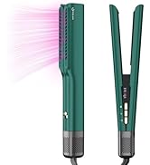 IG INGLAM Air Straight, Style from Wet Hair, 200M Ionic Hair Dryer Straightener for Medium Long L...
