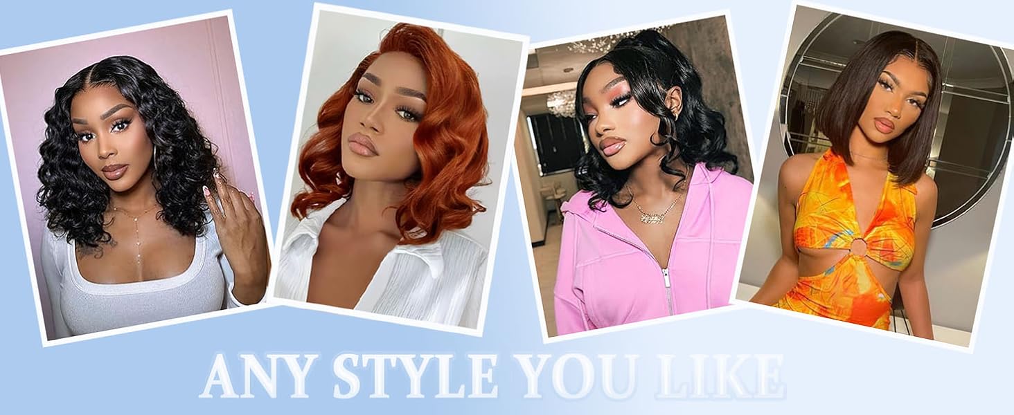 bob human hair wig