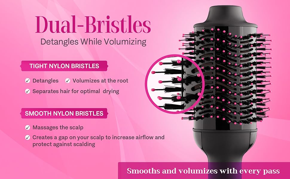 dual bristles