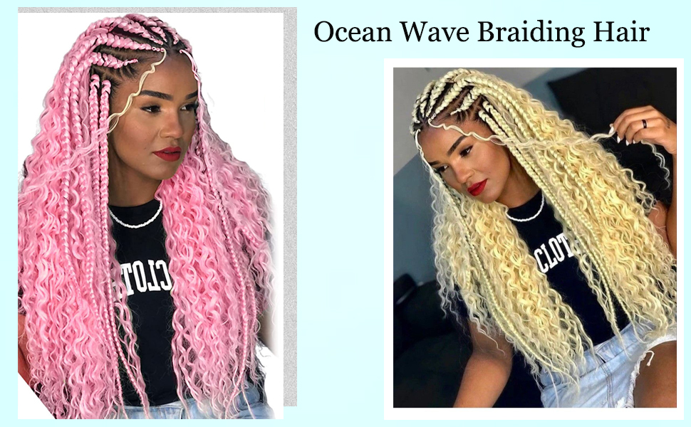 OCEAN WAVE BRAIDING HAIR