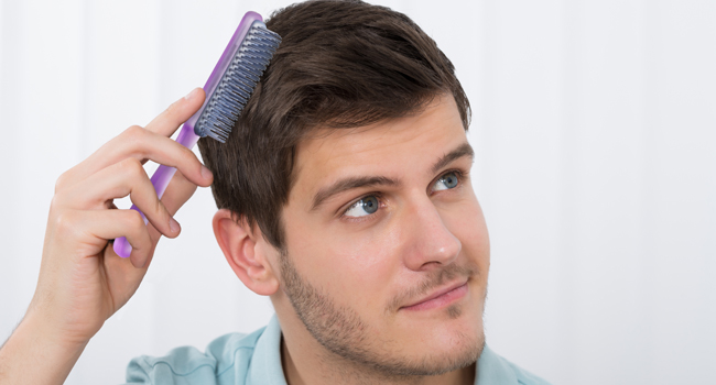 mens hair brush