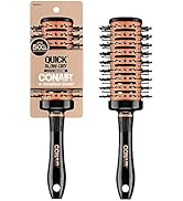 Conair Quick Blow-Dry Copper Collection, Vented Round Brush, Hair Brush, 1 count