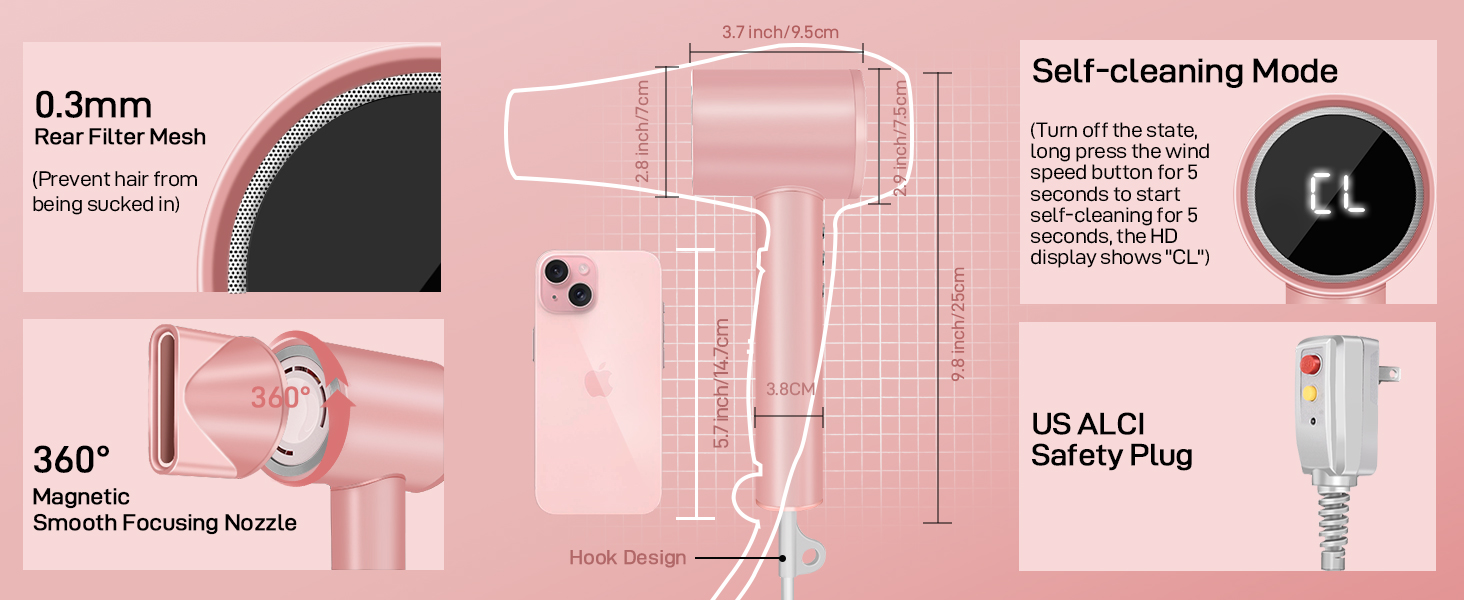 Negative Ion Hair Dryer