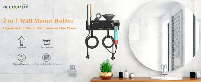 hair dryer holder
