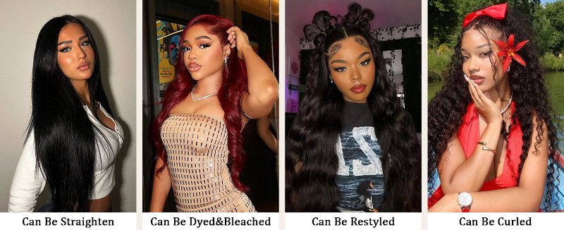 HD lace front wigs human hair