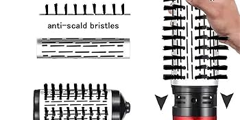 rotating hair dryer brush