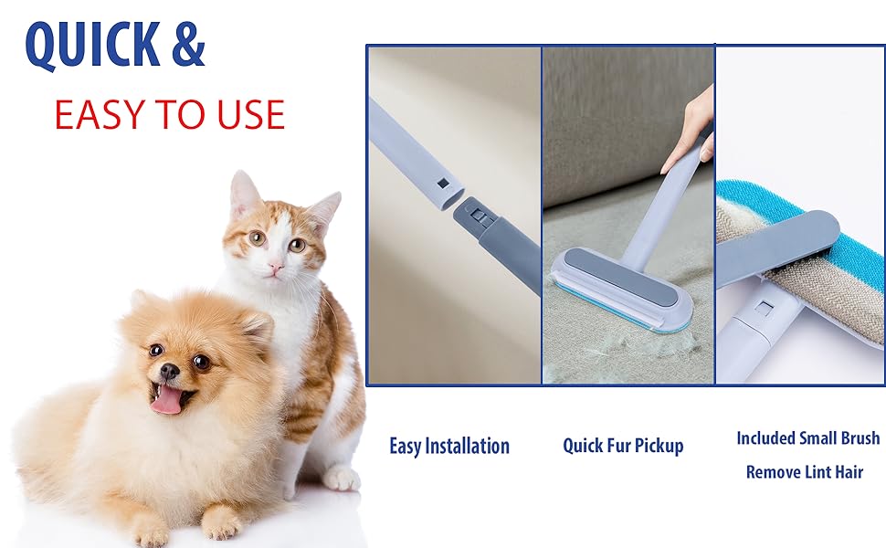 easy to use cat hair remover