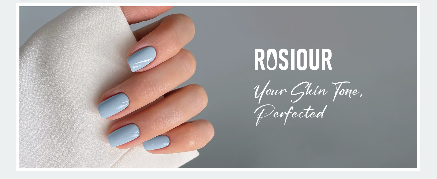baby blue gel polish