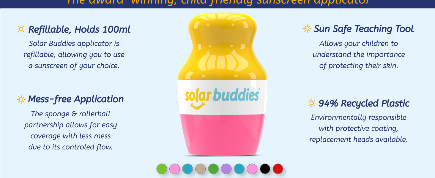 Solar Buddies Sunscreen Applicator