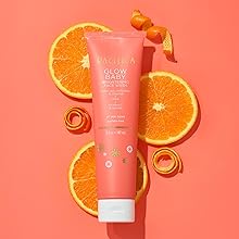 glow baby face wash, clean face wash