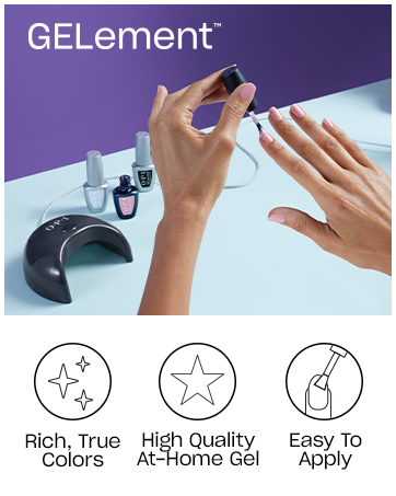 OPI GElement high quality at home gel nail polish with rich colors and easy to apply