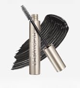 bareMinerals Lashtopia Mega Volume Mineral-Based Black Mascara, 10X More Volume, Whipped Mousse-L...