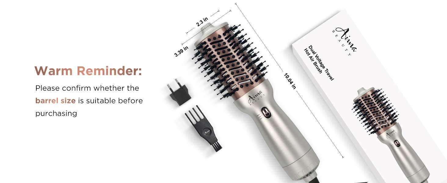 dual voltage  brush