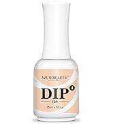 AZUREBEAUTY Dip Powder Top Coat for Nail Dipping Powder Set French Nails Art Manicure Beginner DI...