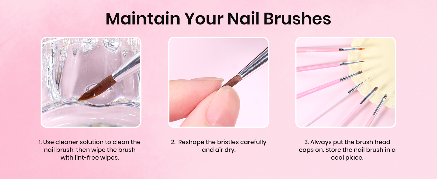 Nail Art Brushes Set