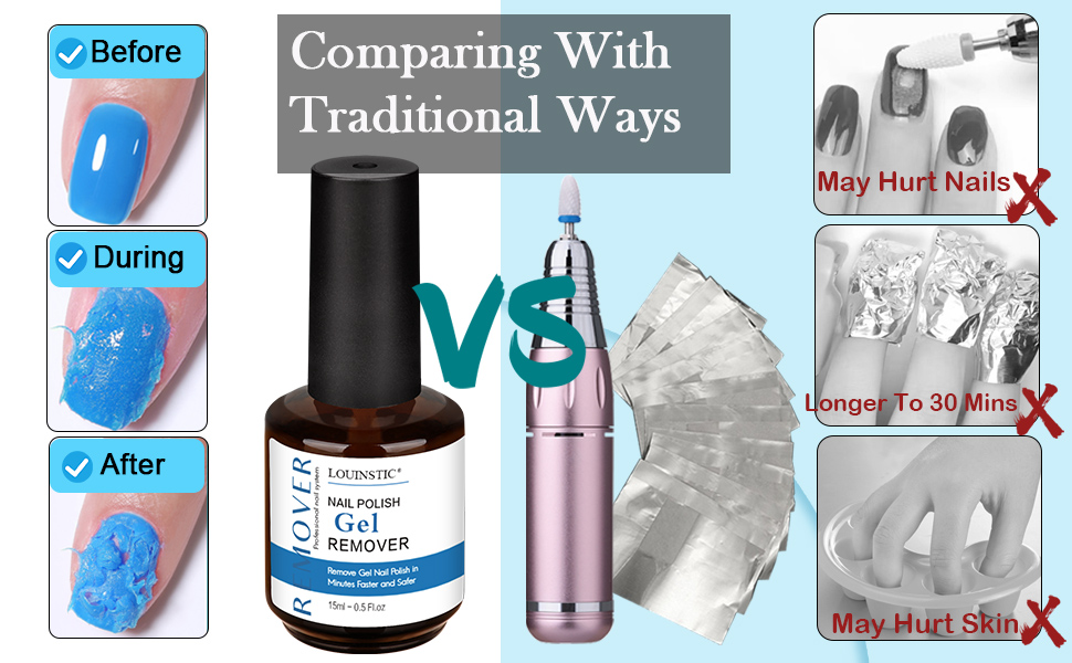 gel nail polish remover kit