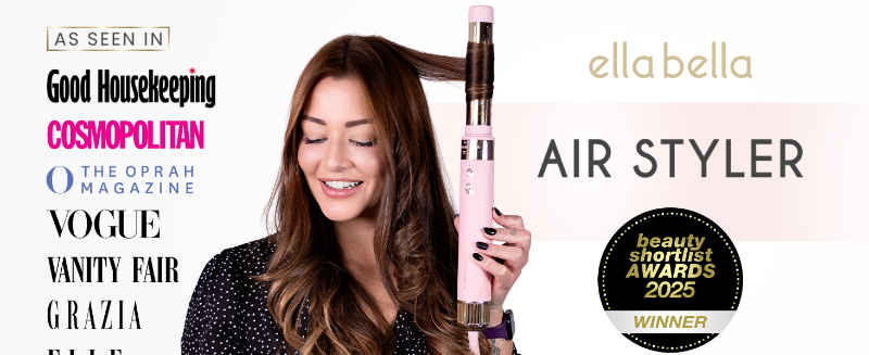 ELLA BELLA Pink 6 in 1 Professional Hot Air Styler