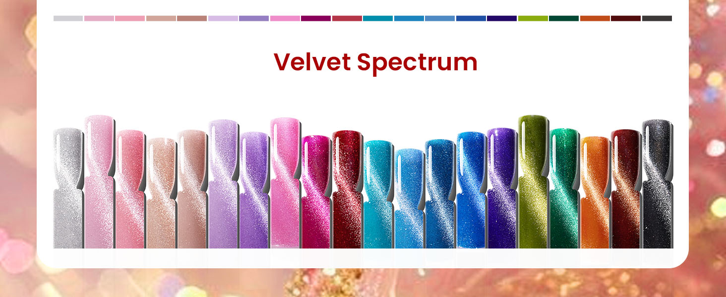 cat eye gel nail polish kit