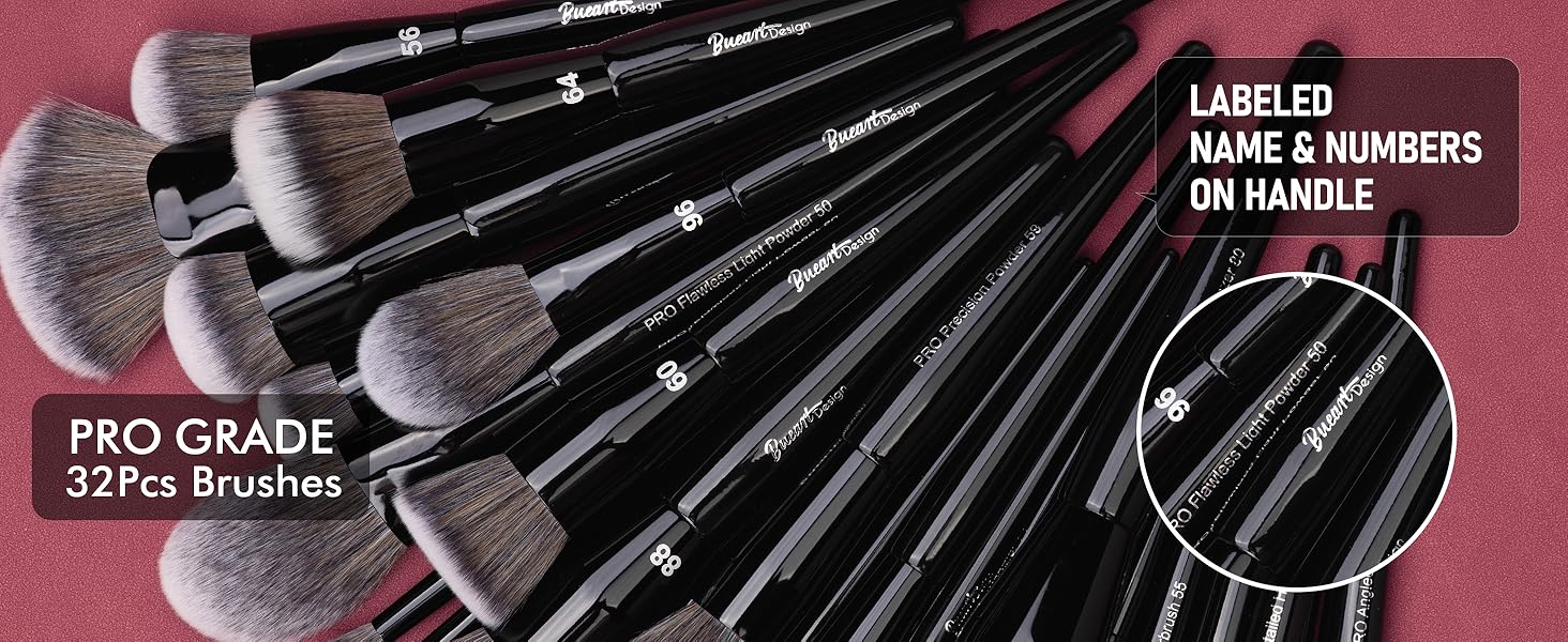 makeup brushes;make up brushes;makeup brush set