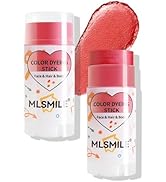 BEUKING Disposable Color Dyeing Stick for Face Hair Body, Functional Pearlescent Eyeshadow Sport ...