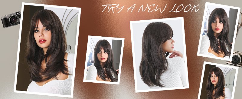 Heat Resistant Synthetic Wigs for Daily Costume Cosplay