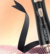DAILYLIFE Rotating Hair Dryer Brush, Hot Air Brush with 2 Brushes (1.5