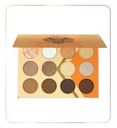 Juvia's Place Nubian Earth Eyeshadow Palette, 12 Luxurious Hues of Orange, Browns, Tans, White, M...
