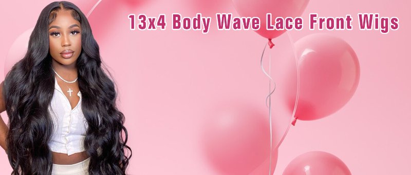Xajwat Body Wave Lace Front Wigs Human Hair