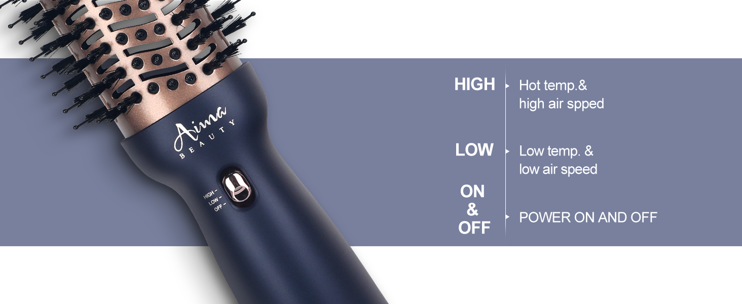 dual voltage hair brush