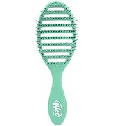Wet Brush Speed Dry Hair Brush, Amazon Exclusive Aqua, Vented Design & Soft HeatFlex Bristles, Bl...