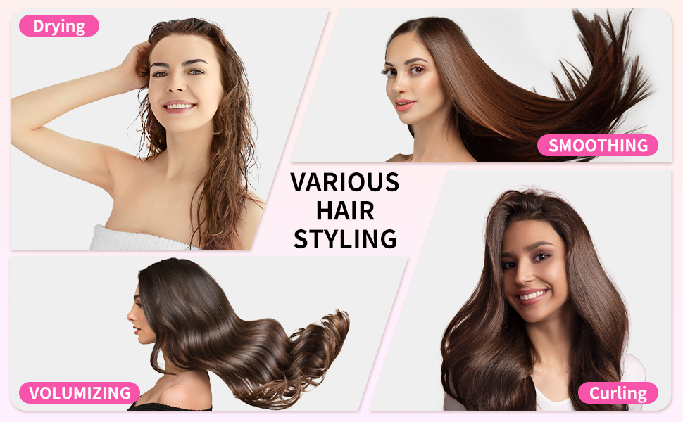 rotating blow dryer brush