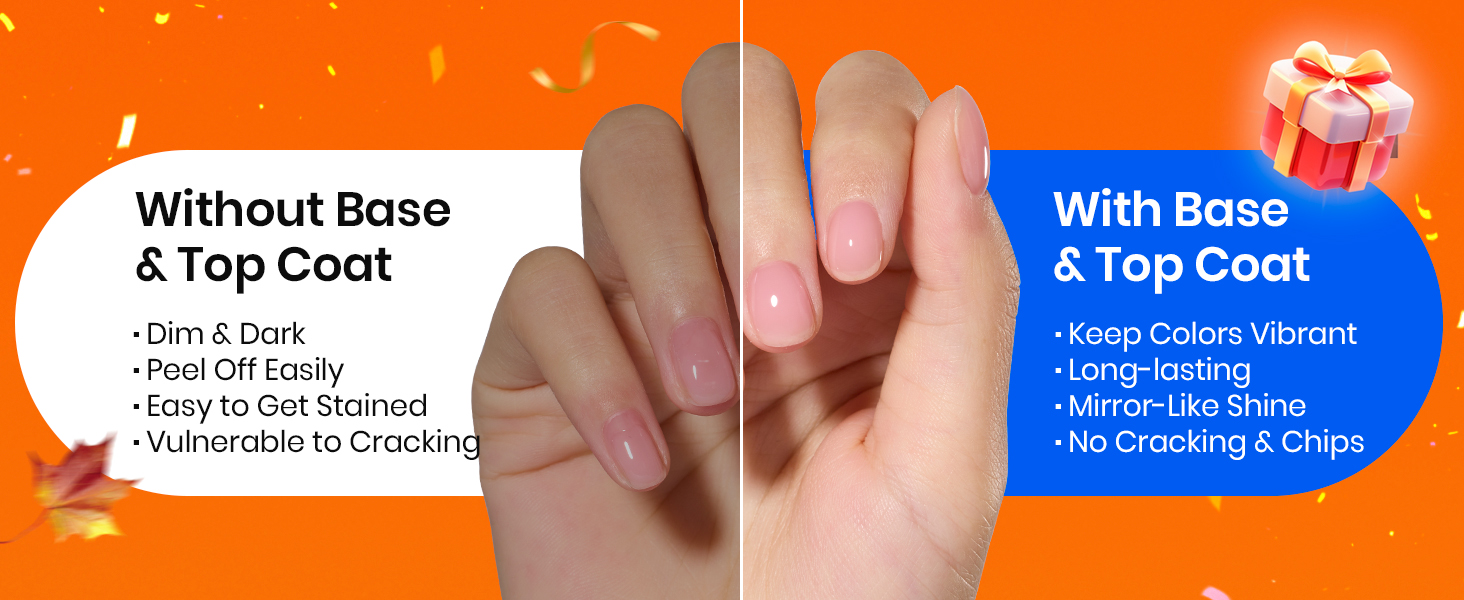 Gel Top Coat and Base Coat