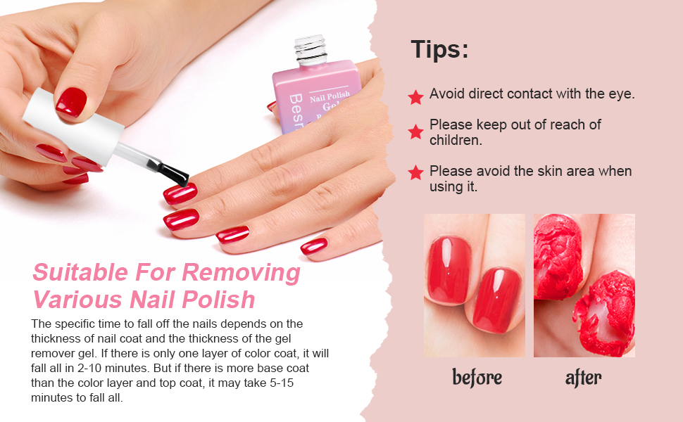 Gel Nail Polish Remover