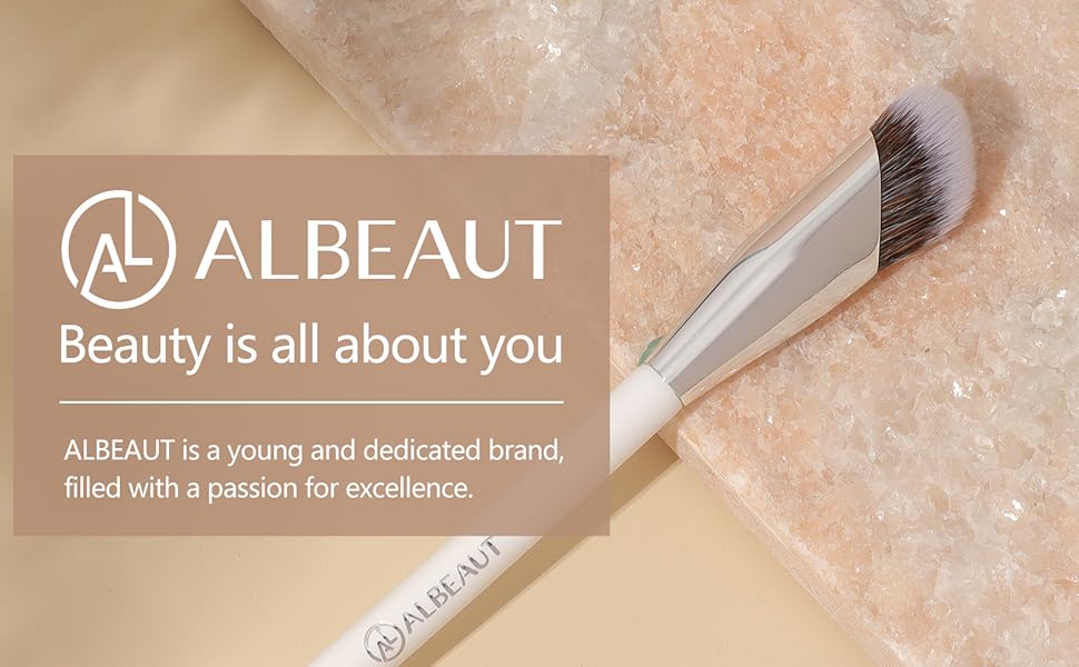 albeaut angled concealer brush undereye