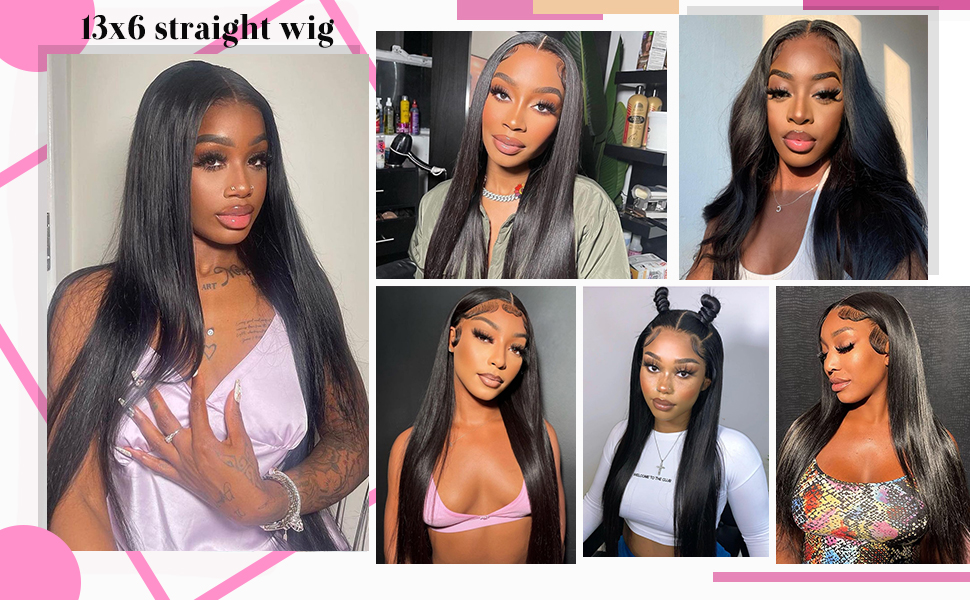 glueless lace front wigs