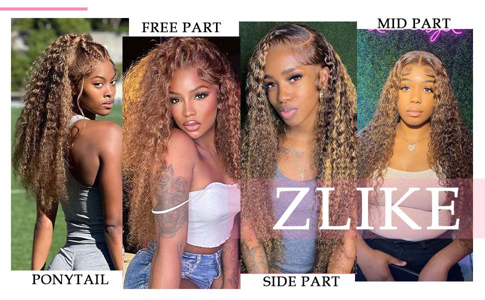 honey brown lace front wig human hair