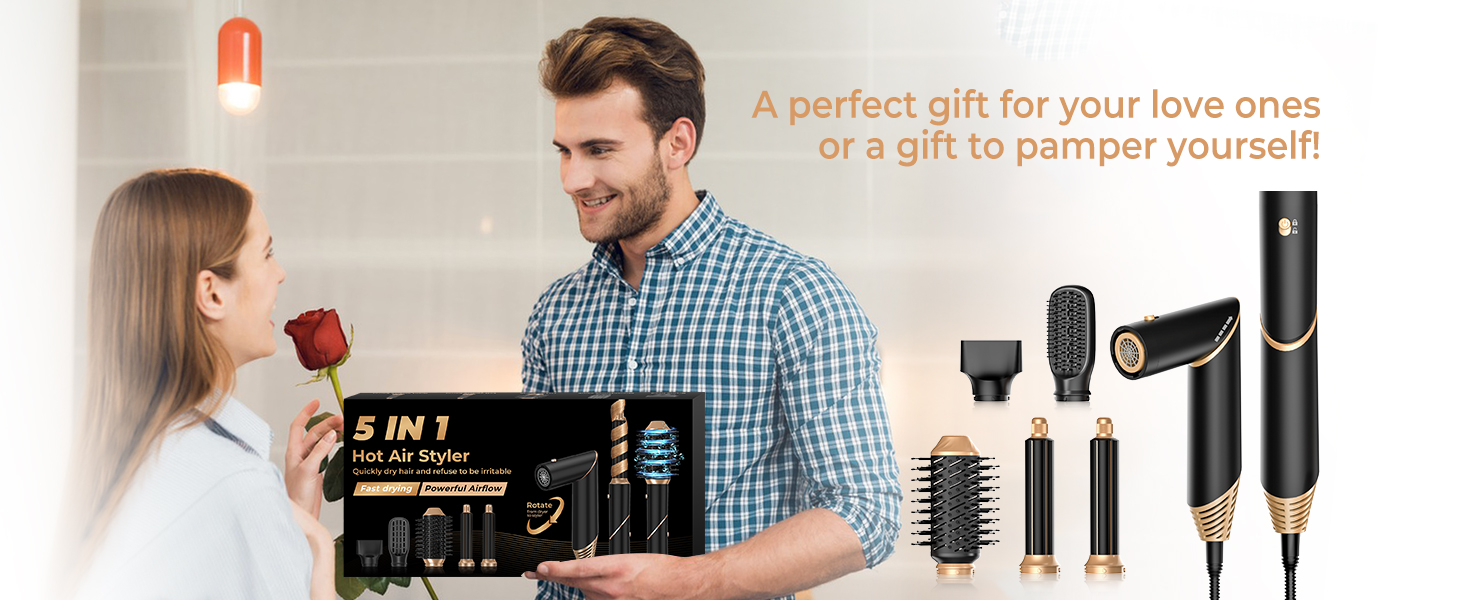 airbrush 5 in 1 hair styler