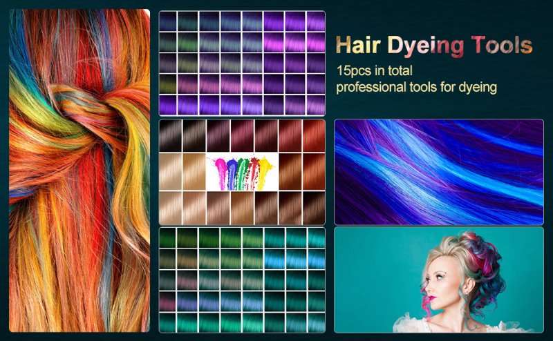 hair dyeing coloring kit