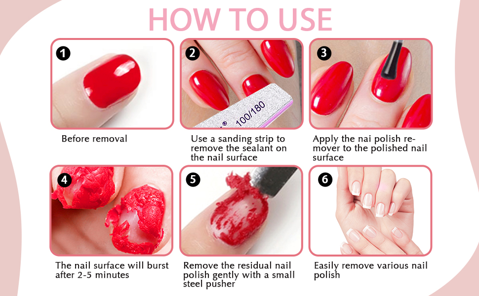 Gel Nail Polish Remover