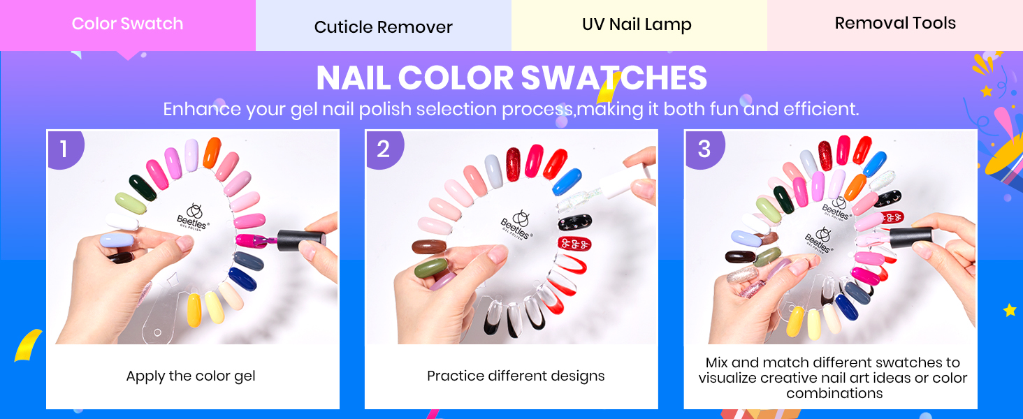 Gel Nail Polish KIt with UV light