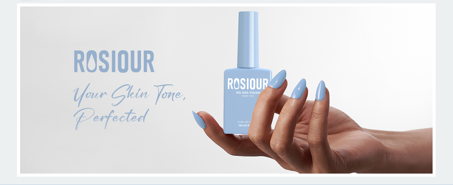 baby blue gel polish